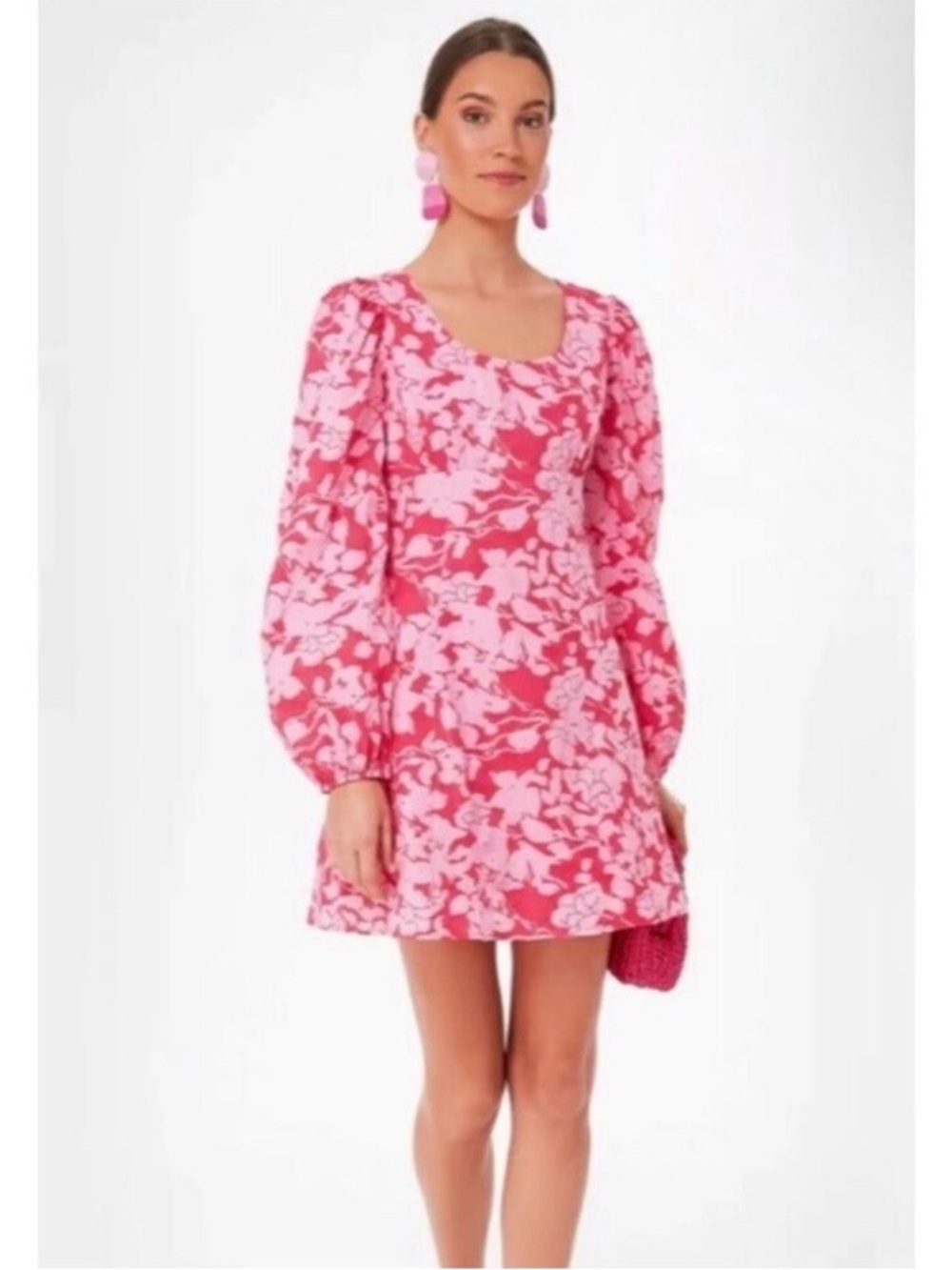Tuckernuck Hyacinth House Sienna Pink Floral Mini Dress Medium